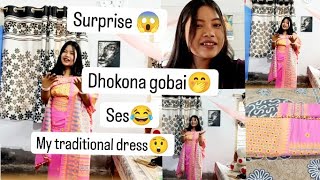 Surprise gift 😱Wow  My new traditional dress💃 Vlog  47 [upl. by Sidnal]