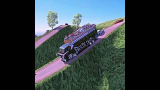 LIVE MULU GAJIAN KAGAK Escape from the Edge Bus on Dangerous Roads JourneyEuro Truck Simulator 2 [upl. by Tobias]