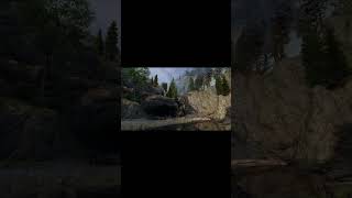 Skyrims Secret Cave Behind the Waterfall 🔍 ambientnaturesounds skyrim naturesounds gaming [upl. by Anoynek]