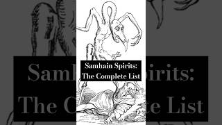 folklorist Florence McNeill lists the creatures that inspired Halloween masks samhain paganism [upl. by Derayne]