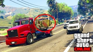 MEGA TRANSPORT NUCLEAIRE  GTA 5 ONLINE [upl. by Aicittel]