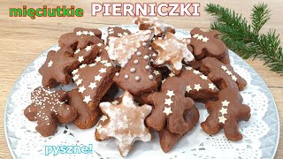 Najlepsze mięciutkie pierniczki czekoladowe bez wysiłku  w 15 minut 👌 przepyszne i bardzo szybkie 🎄 [upl. by Scrivenor]