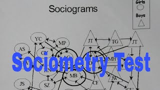 Sociometry Test Sociogram construction SCERT Odl Assam Deled 201819 [upl. by Marih]