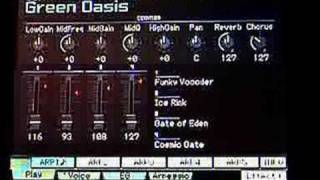 Motif Xs Utiliser le Vocoder dans les divers modes du XS [upl. by Ordep]