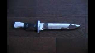 Ross Rifle Hunting Bowie knife [upl. by Angele978]