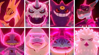 All Mega Evolutions in Pokémon Sword amp Shield [upl. by Harvey]