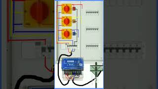 3 PHASE DISTRIBUTION BOX WIRING  DIY ROTARY SWITCH Change over  circuit [upl. by Sapphera]