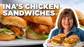 Barefoot Contessas Fried Chicken Sandwiches  Barefoot Contessa Cook Like a Pro  Food Network [upl. by Avis652]