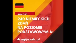 240 zdań po niemiecku dla początkujących  poziom a1 [upl. by Rimaa]