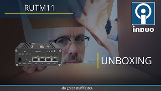 Teltonika M11 Unboxing Högpresterande 4Grouter för industriella lösningar [upl. by Fachan]