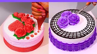 awesome cake decorating ideas 295 most satisfying cake decorating ideas ◇ [upl. by Maroj]