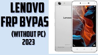 Lenovo frp bypass  Lenovo google account bypass Without pc 2023 [upl. by Gayner]