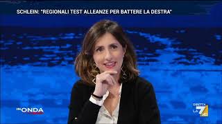 Sara Menafra ad Elly Schlein quotLei non parla male di Conte lui invecequot [upl. by Girardo]