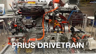 How the Prius Hybrid Drivetrain Works Explained [upl. by Eelessej]