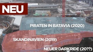 NEU 2019 Skandinavien Construction Update 1  EuropaPark [upl. by Htabmas27]