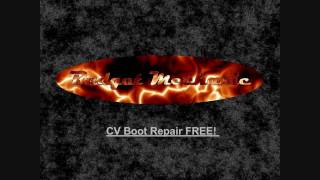 How to repair a torn CV Boot Fast and for Free With Budget Mechanic [upl. by Ettolrahs]