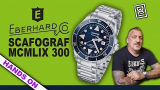 Lo storico orologio cambia colore Eberhard Scafograf MCMLIX [upl. by Beffrey]