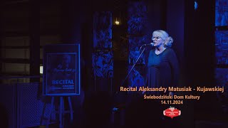 Recital Aleksandry Matusiak  Kujawskiej  Rebeka [upl. by Randene]