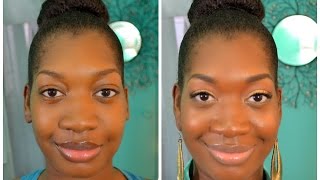 HOW TO APPLY FOUNDATION AND CONCEALER FOR BEGINNERS 101 MAKEUP BASICS [upl. by Odnam519]