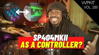 Sp404 mk2 beat making as a controller  WPKit 281 [upl. by Aaren]