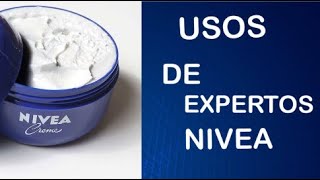 USOS INCREÍBLES DE LA CREMA NIVEA [upl. by Enneirda]