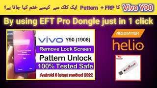 Vivo Y90 Screen  Frp unlock in 1 click with EFT Pro dongle android 8 Helio  2022  HindiUrdu [upl. by Oribelle172]