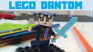 How to make a custom LEGO Dantdm figure how to [upl. by Waddington331]