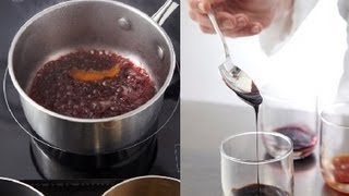 Technique de cuisine  Réaliser une réduction parfumée [upl. by Aihsile]