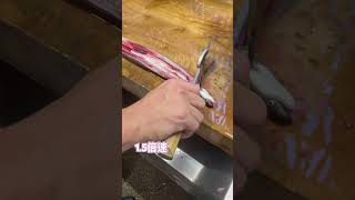 Japanese eel craftsman in training鰻職人修行15倍速craftman 捌く fish cooking鰻 捌くcuttingskills eel [upl. by Leone]