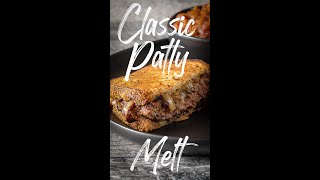 Homemade Patty Melt  A Classic Burger From the Past [upl. by Sewellyn]