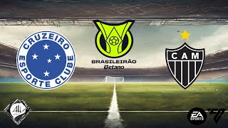 Cruzeiro x AtléticoMG  22 rodada Brasileirão 2024  EA FC [upl. by Tdnerb595]