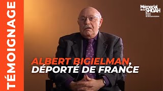 Albert Bigielman déporté de France au camp de BergenBelsen [upl. by Rysler]