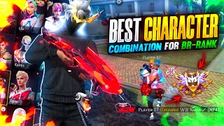 Best Character Combination For BR Rank BR Rank Best Character Combination  Win every BR Rank [upl. by Willis]