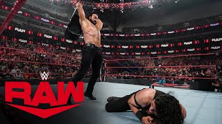 Drew McIntyre attacks Jinder Mahal Veer amp Shanky with a steel chair Raw July 19 2021 [upl. by Enahs]