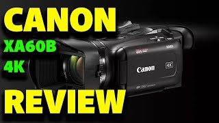 Canon XA60B  4k Review  Foto Discount World [upl. by Lawson95]