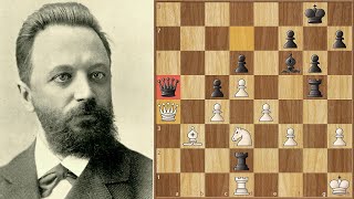 Chigorin Spots a quotMate in 9quot [upl. by Dorion]