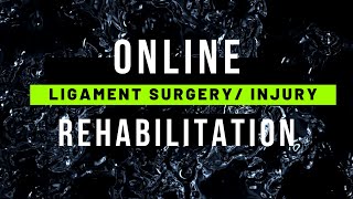 ligament surgery rehabilitation protocol  online [upl. by Peursem801]