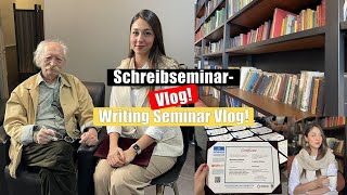 Schreibseminar Vlog [upl. by Wichern]