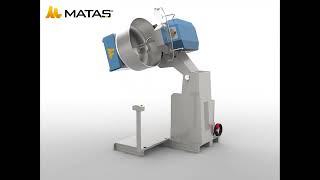 SKKD  MATAŞ SABİT KAZANLI KALDIR DEVİR MAKİNESİ  TILT OVER SPIRAL MIXER [upl. by Ivana288]