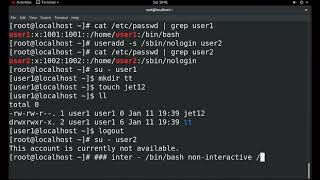 Useradd Command in linux 01 [upl. by Leahcimluap]