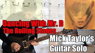 Dancing with Mr D Live in 1973  Mick Taylors Guitar Solo  The Rolling Stones [upl. by Koller]