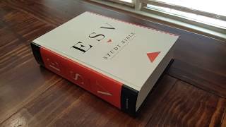 Crossway ESV Study Bible Hardcover [upl. by Nylirehc]