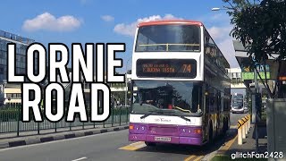 SBST Retired Memory Lane  Dennis Trident ride through Lornie Road [upl. by Etrem]