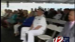 Naval center opens in Newport [upl. by Rellia]