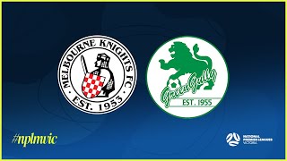 2024 NPLMVIC Round 13 Melbourne Knights FC v Green Gully SC [upl. by Sibie]