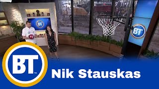 Nik Stauskas from 76ers plays in basketball charity to conquer IPF [upl. by Anitsugua687]