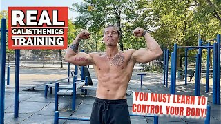 This Is REAL Calisthenic Training  Intense Full Body FUNCTIONAL Workout [upl. by Silsbye331]