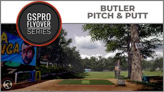 GSPro Course Flyover  Butler Pitch amp Putt  Designed by JROCKAWAY [upl. by Krasner]