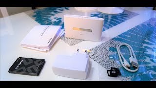 PLINK M7300 Portable WiFi 4G Router Unboxing [upl. by Anaele]