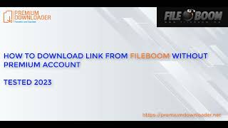 Download fileboomco fileboomme without premium account 2023  FREE in description [upl. by Barbaresi]